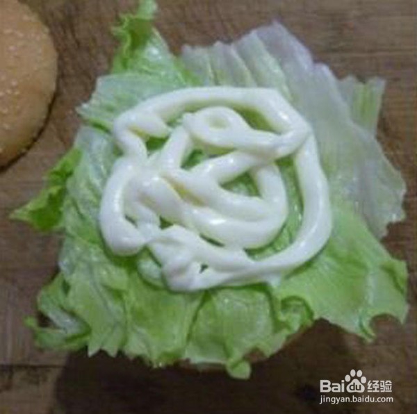 好吃的培根汉堡