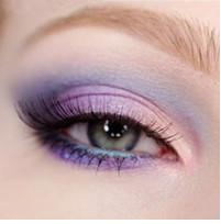 紫色眼妆的画法