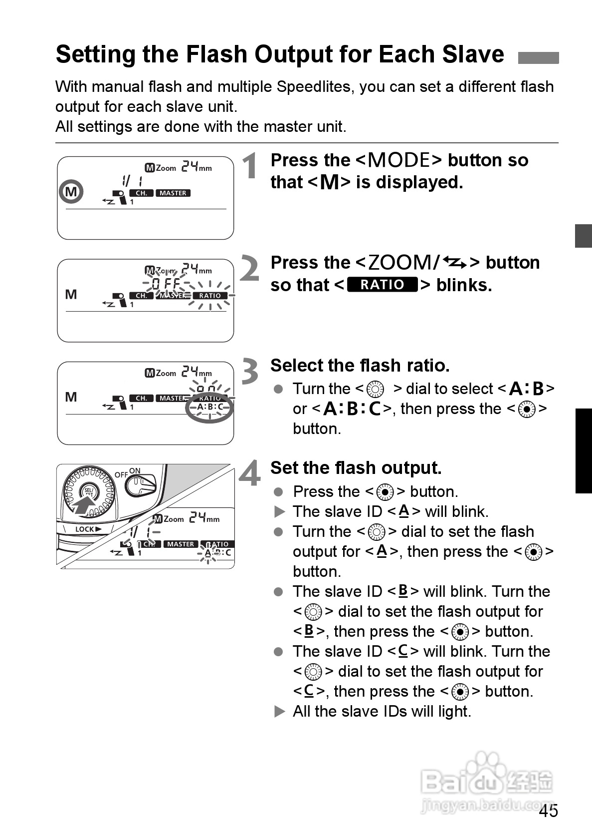 Canon 580EXII闪光灯使用说明书:[5]