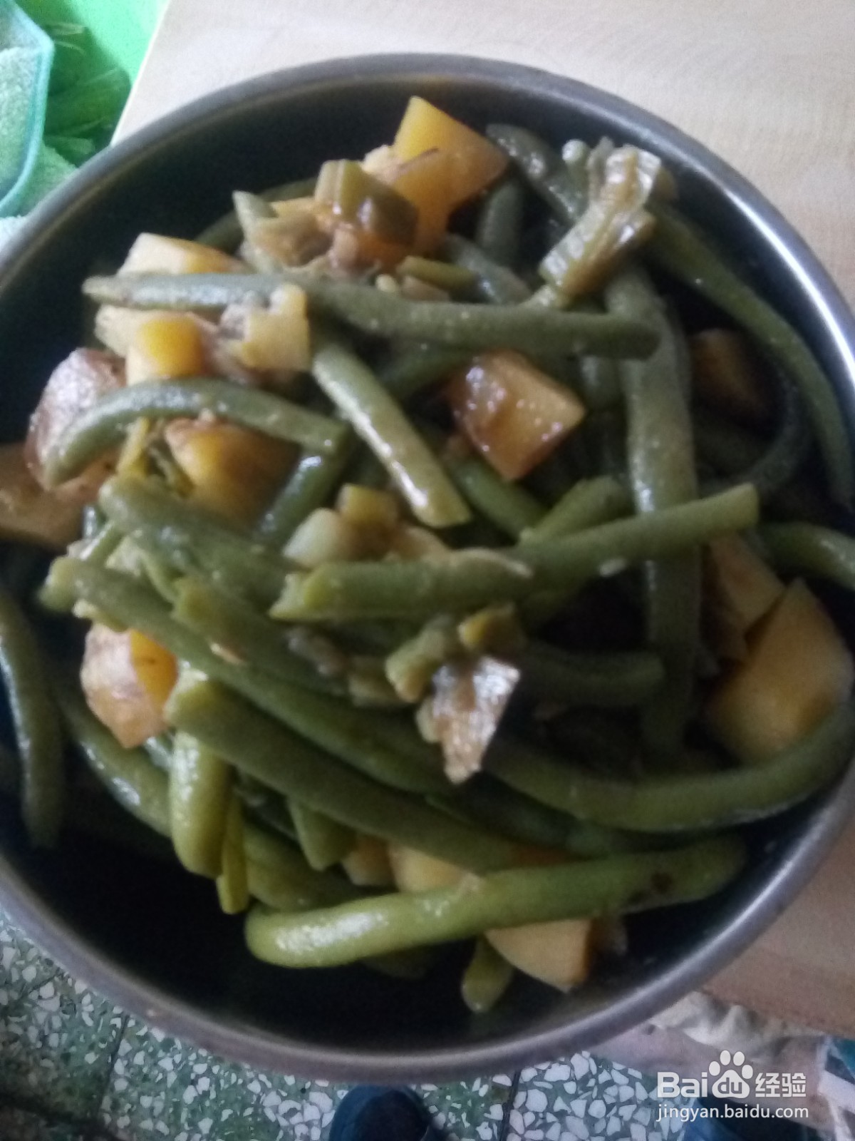 家常土豆炖豆角