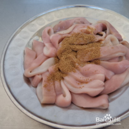 孜然鱿鱼圈的做法