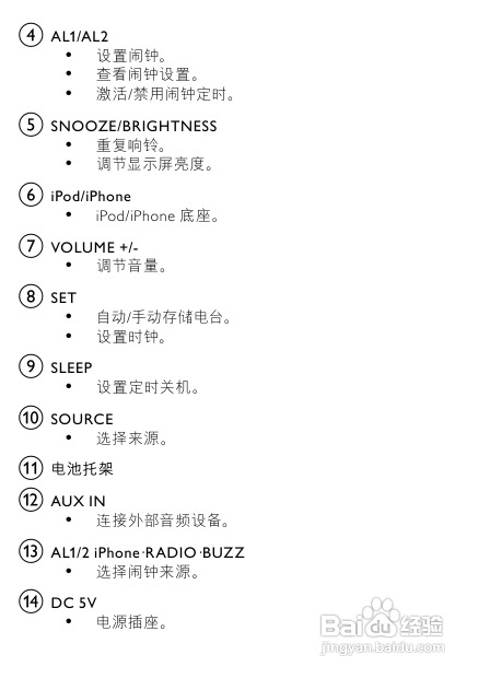 飞利浦AJ7030DB/93专用时钟收音机使用说明书:[1]