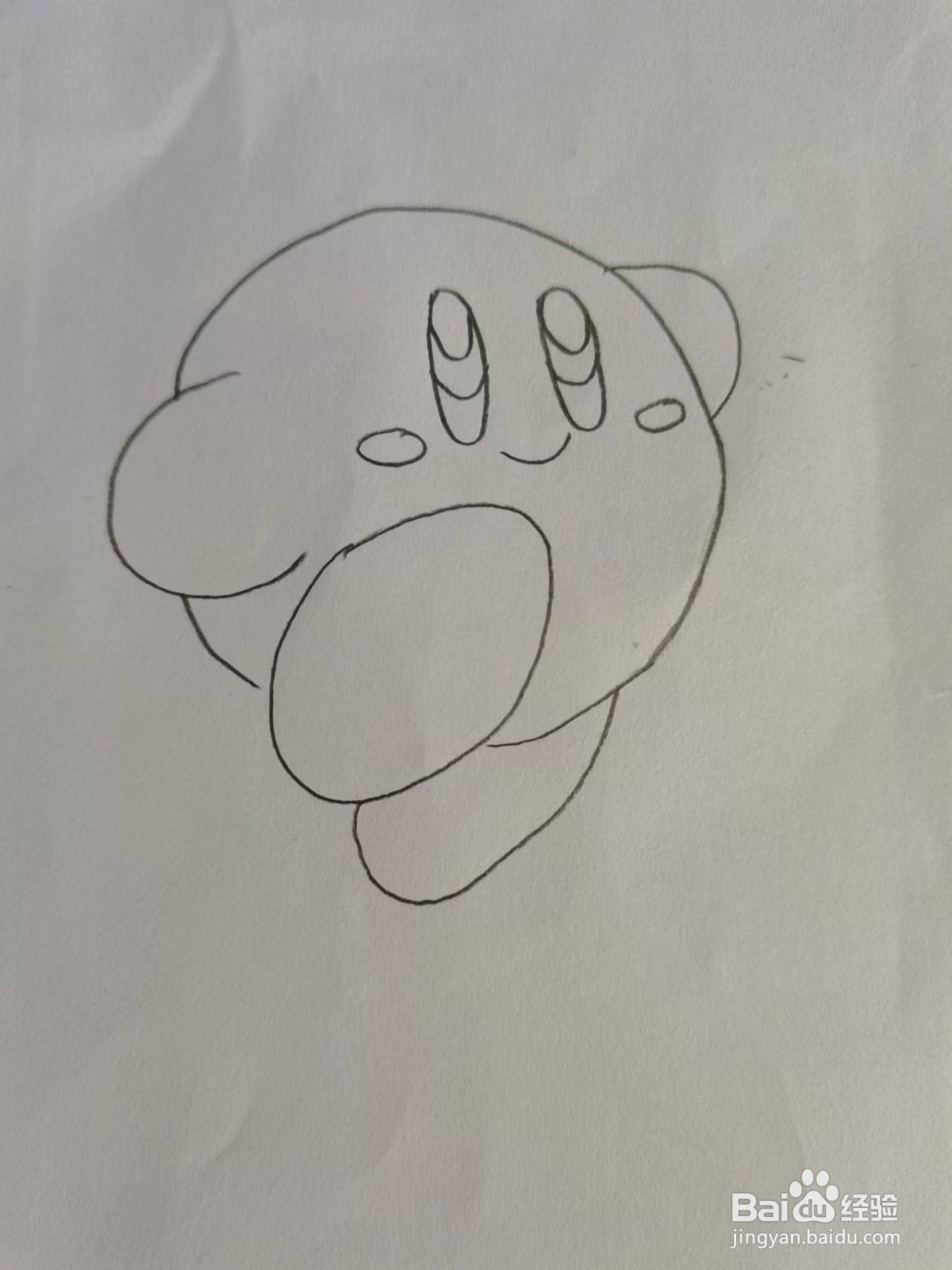 星之卡比怎么画