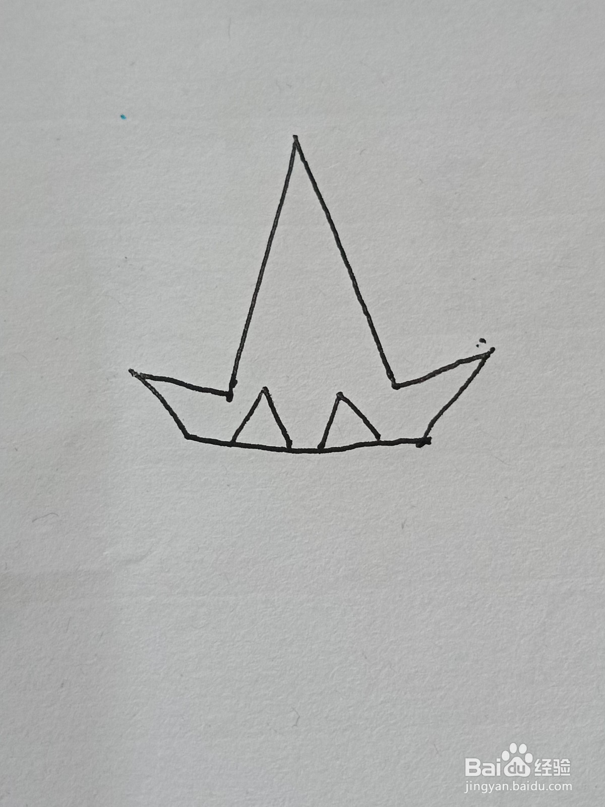 帽子的简笔画之二