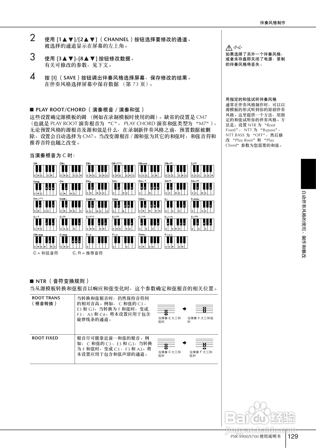 雅马哈电子琴700讲解图片