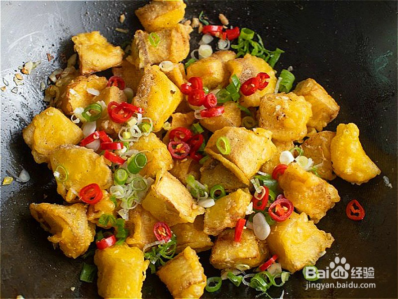 怎样做出家常菜系列之椒盐杏鲍菇