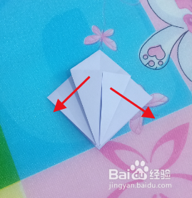 手工折纸之蝴蝶结的折法
