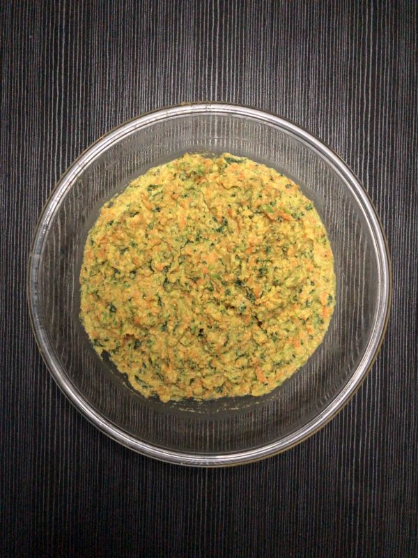 胡萝卜菠菜玉米团子