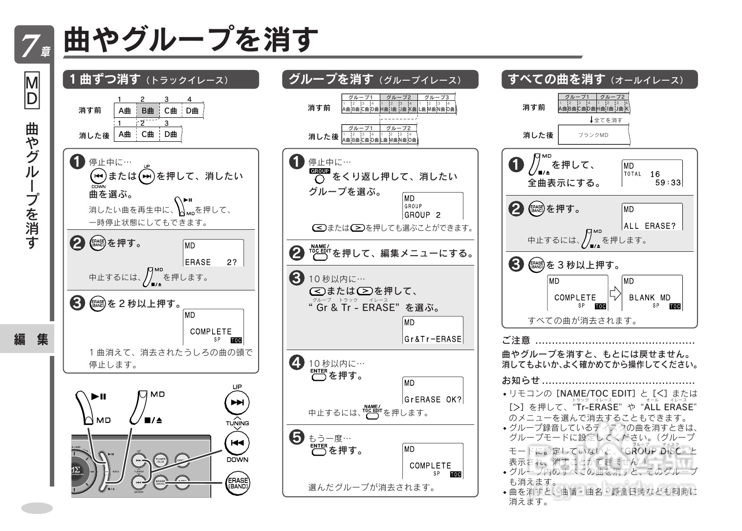 SHARP SD-CX9音响使用说明书:[3]