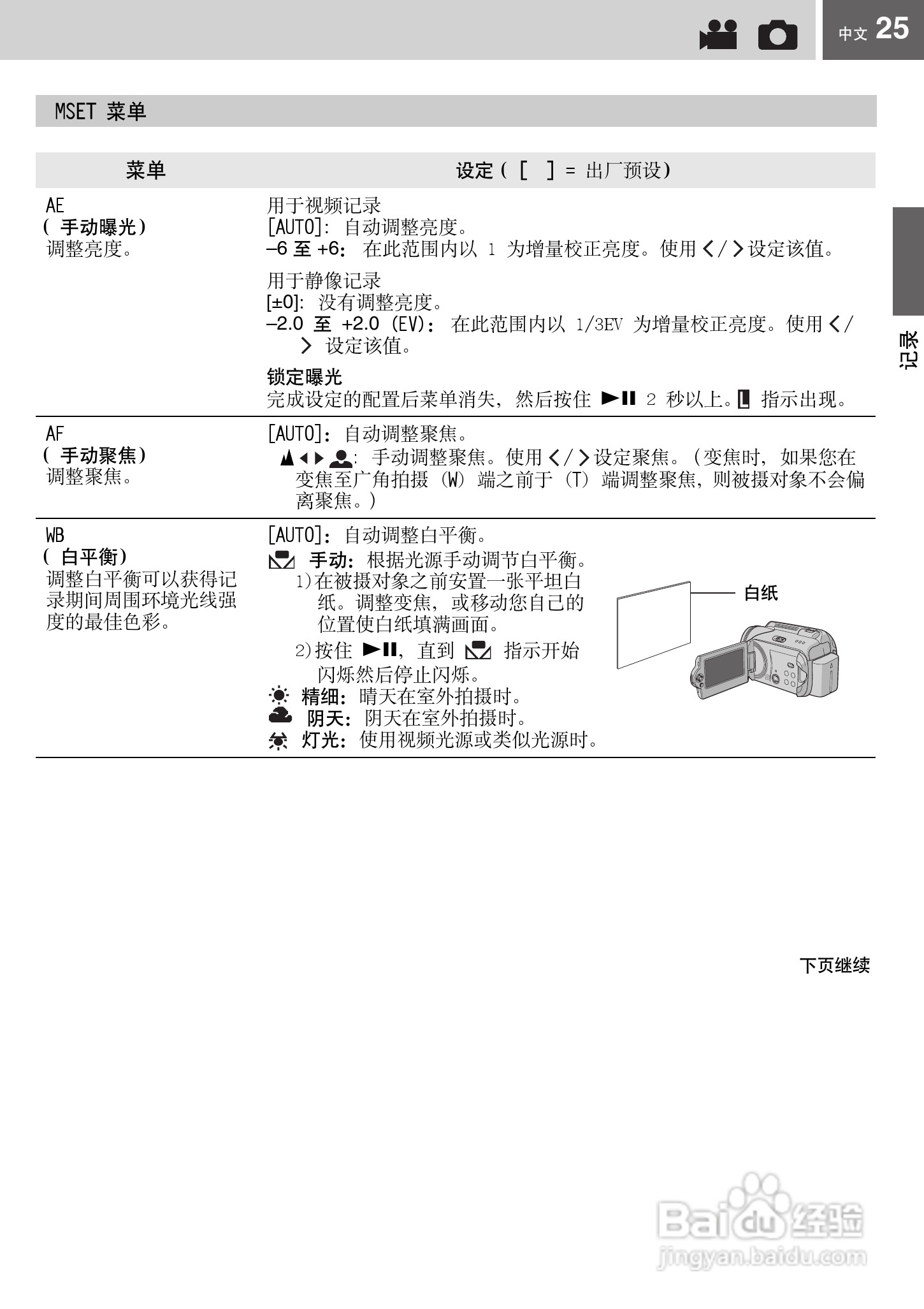 JVC GZ-MG67AC硬盘摄像机使用说明书:[3]