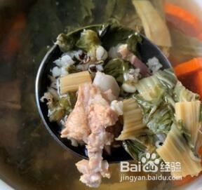 菜干煲汤广东做法
