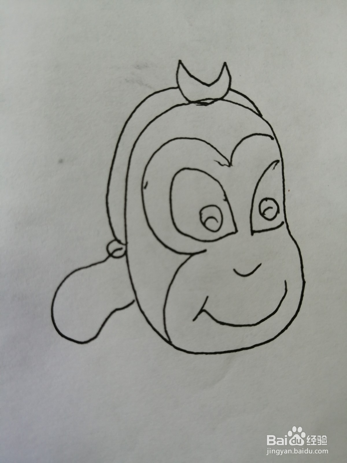 孙悟空面具怎么画