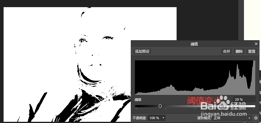 Affinity Photo的阈值原理是怎样的