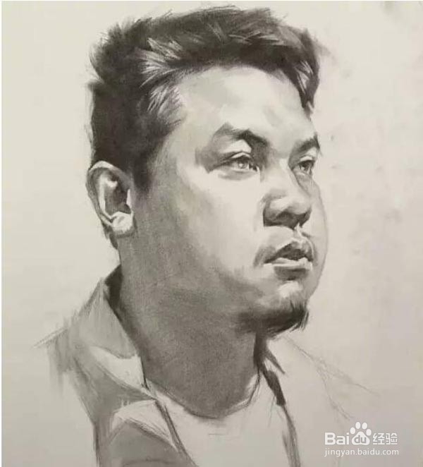 素描头像怎么画