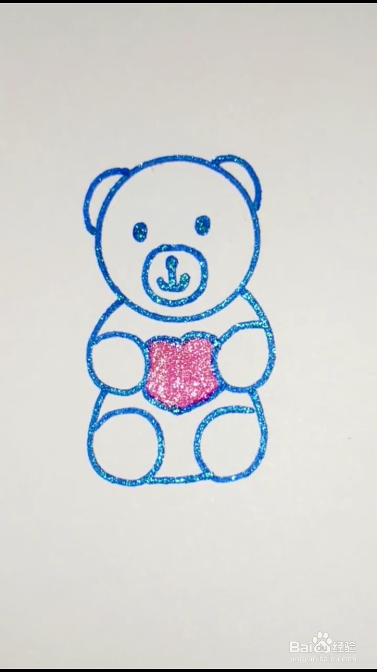 熊的简笔画如何画