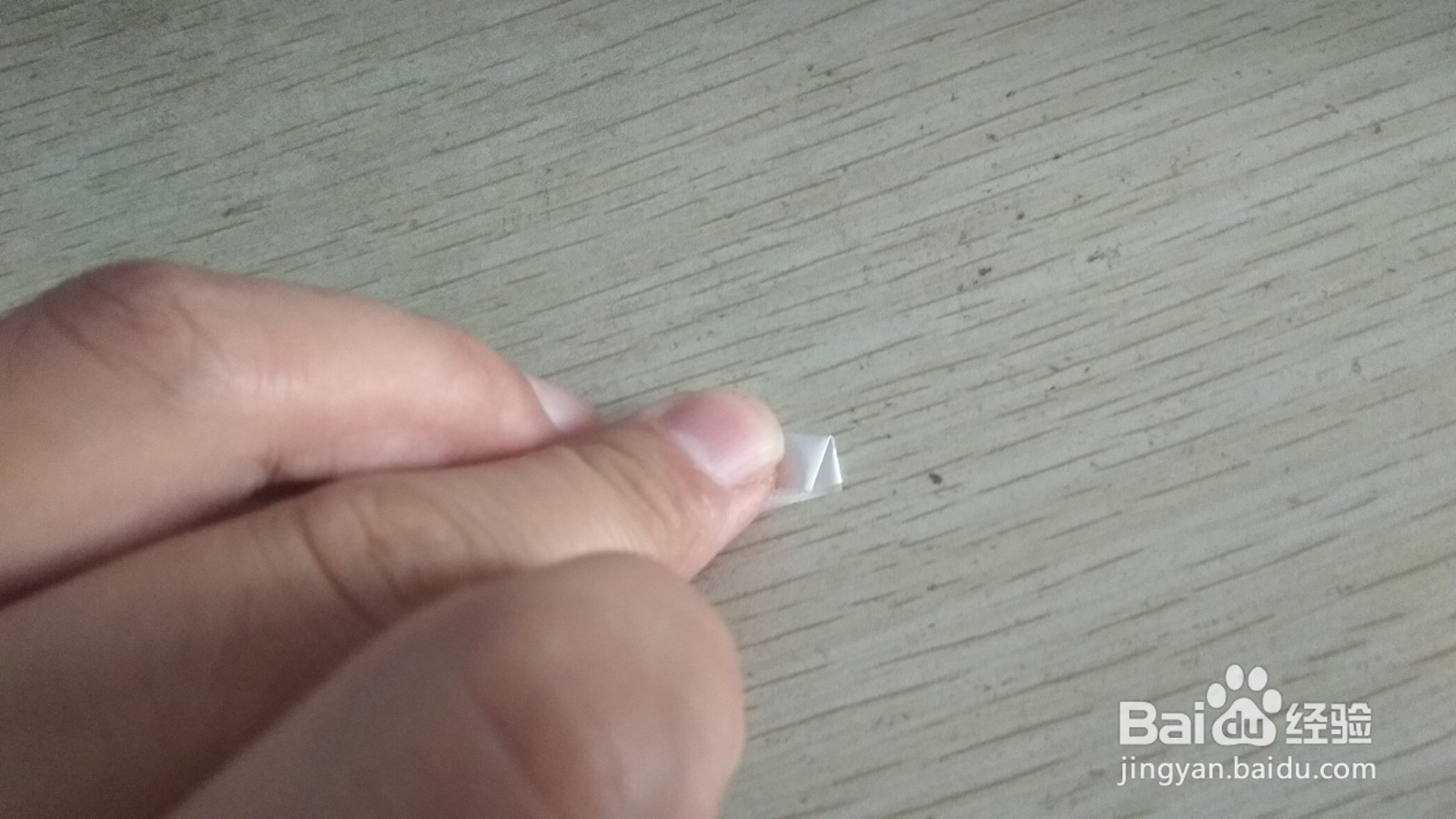 如何用一块长方形纸条做简易的钢笔的支架