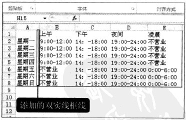 Excel2010 如何通过对话框添加边框