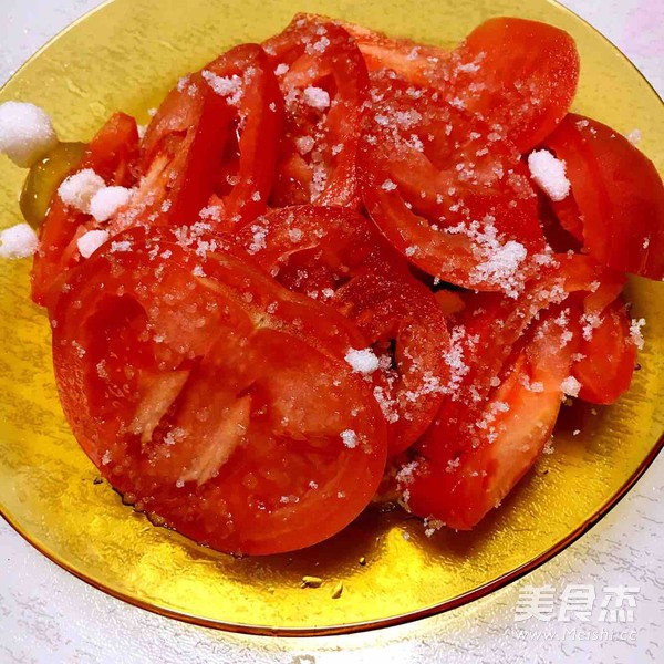 凉拌西红柿的做法