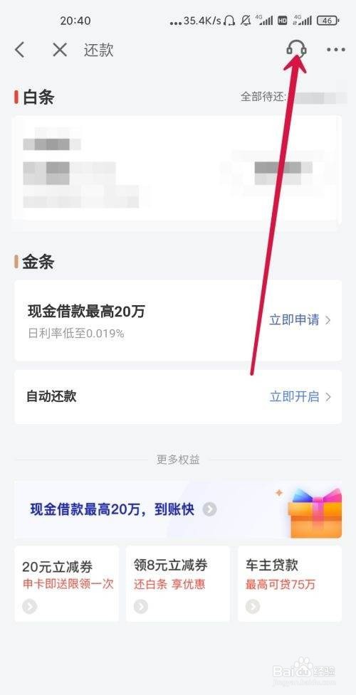 京东白条如何提前还款