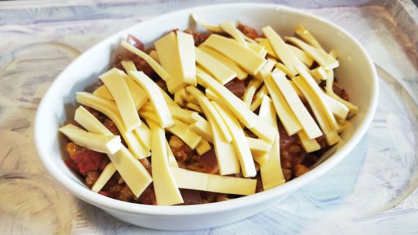 芝士焗番茄肉酱方便面