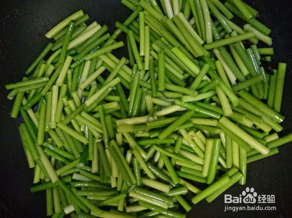 蒜苔肉丝炒木耳的家常做法