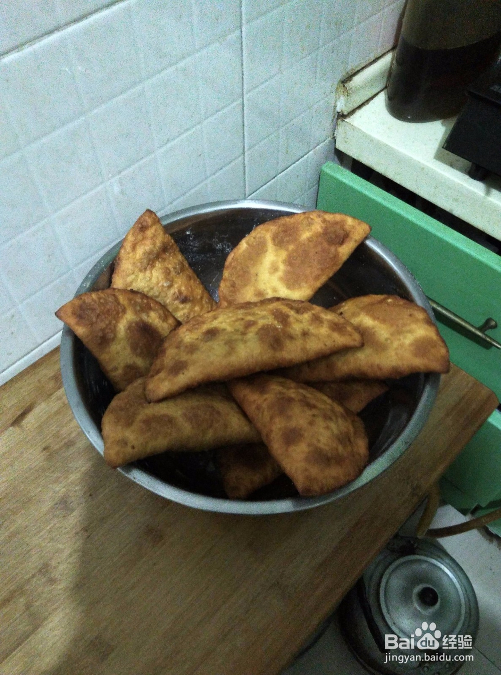 韭菜盒子的做法