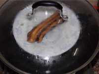 美的电饭煲，菜心腊味饭