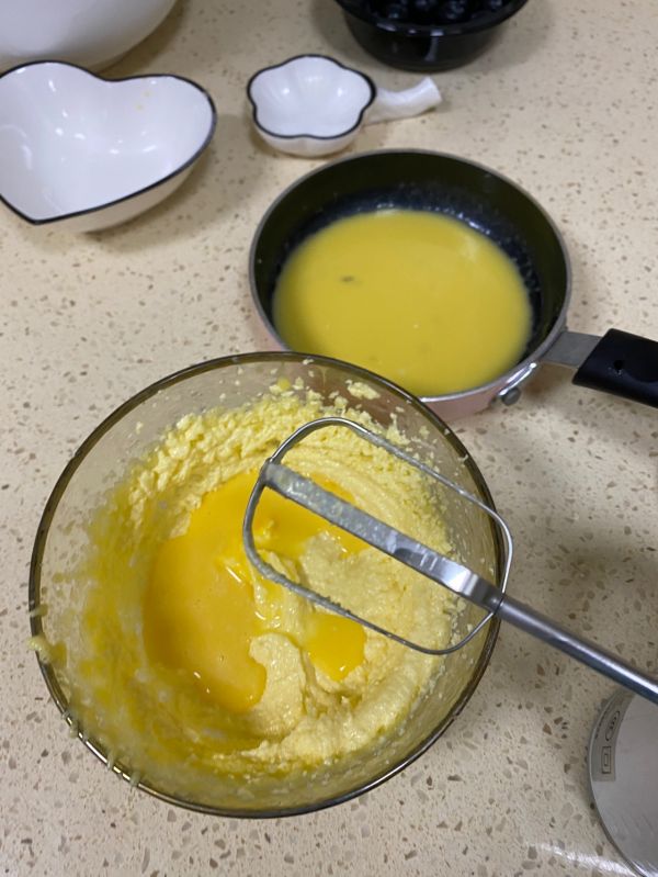 0卡甜品蓝莓玛芬蛋糕