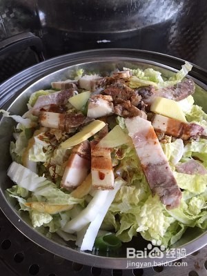 食补养生蒸白菜(懒人食谱)