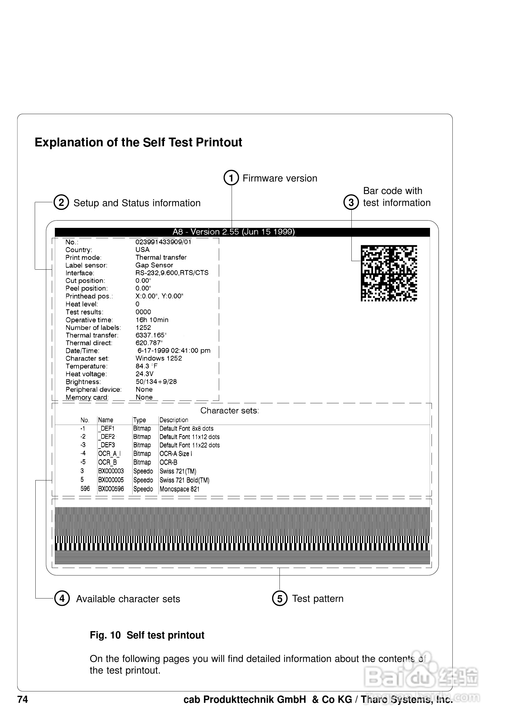 cab A8200打印机使用说明书:[8]