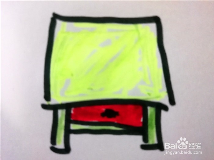 怎么样用简笔画画桌子