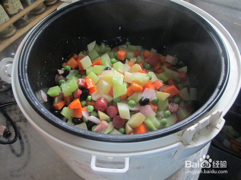 教你做简单好吃的什锦焖饭