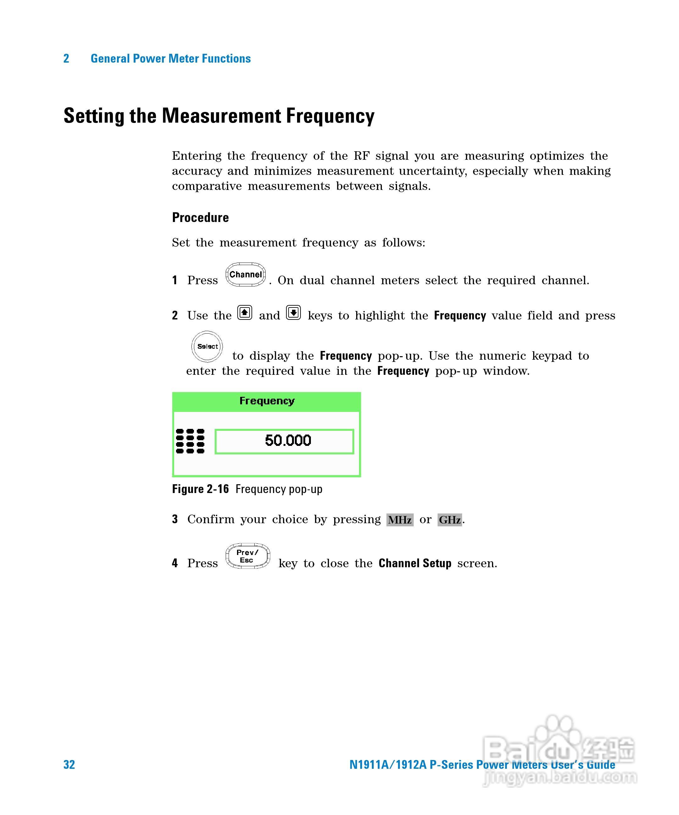 N1911A功率表使用手册:[6]
