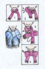 怎么围围巾好看？