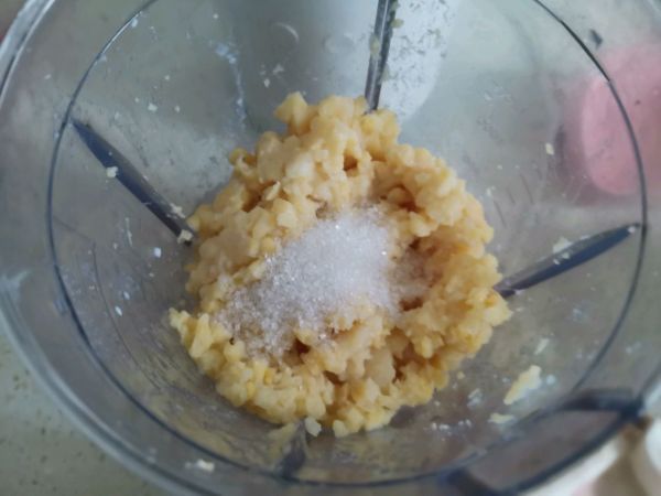 奶香蔓越莓绿豆糕