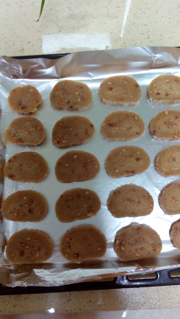 超美味的咖啡花生小饼干，每一口都是满满的幸福！