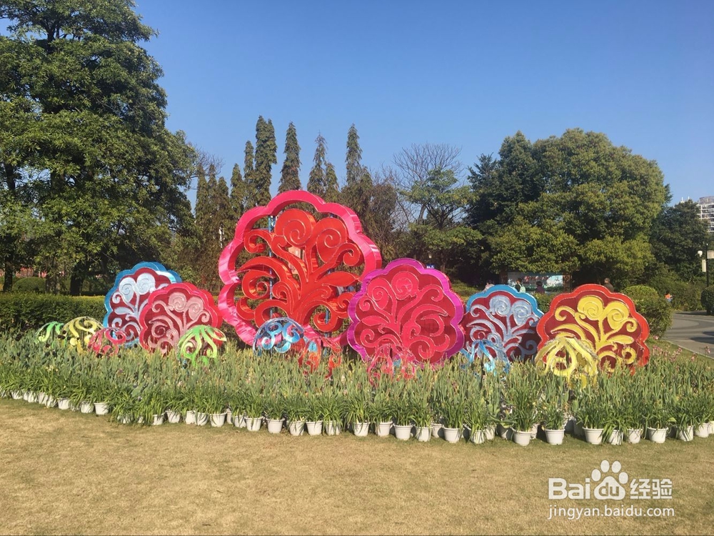 福州温泉公园花灯游