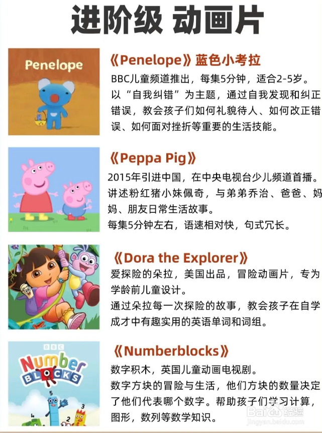 如何选择英语启蒙动画片