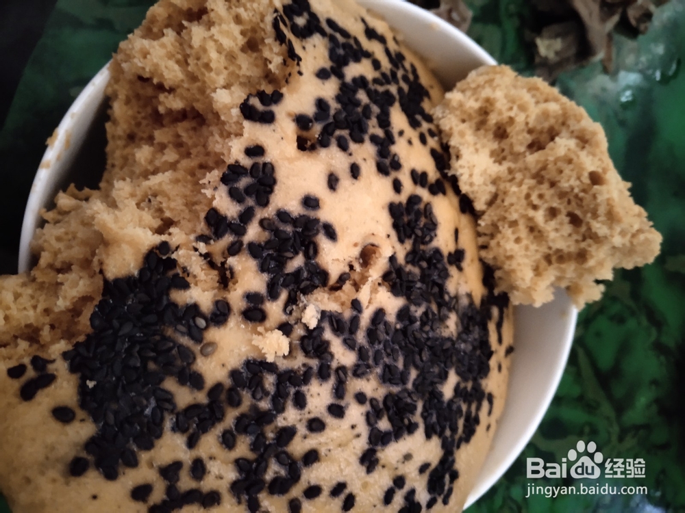 红糖还可以怎么吃最简单的红糖芝麻发糕怎么做