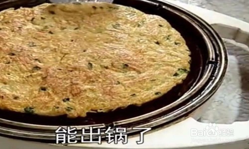 鸡蛋金针菇早餐饼的做法