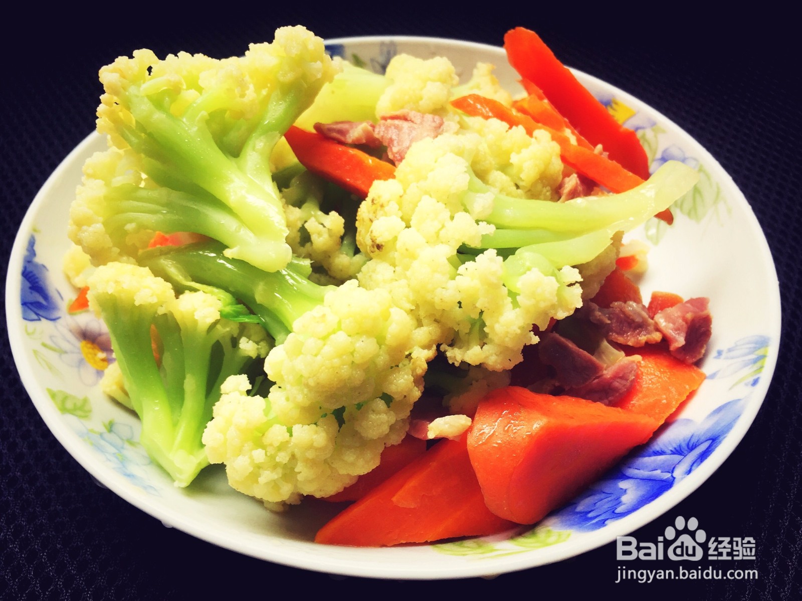 火腿花椰菜的做法