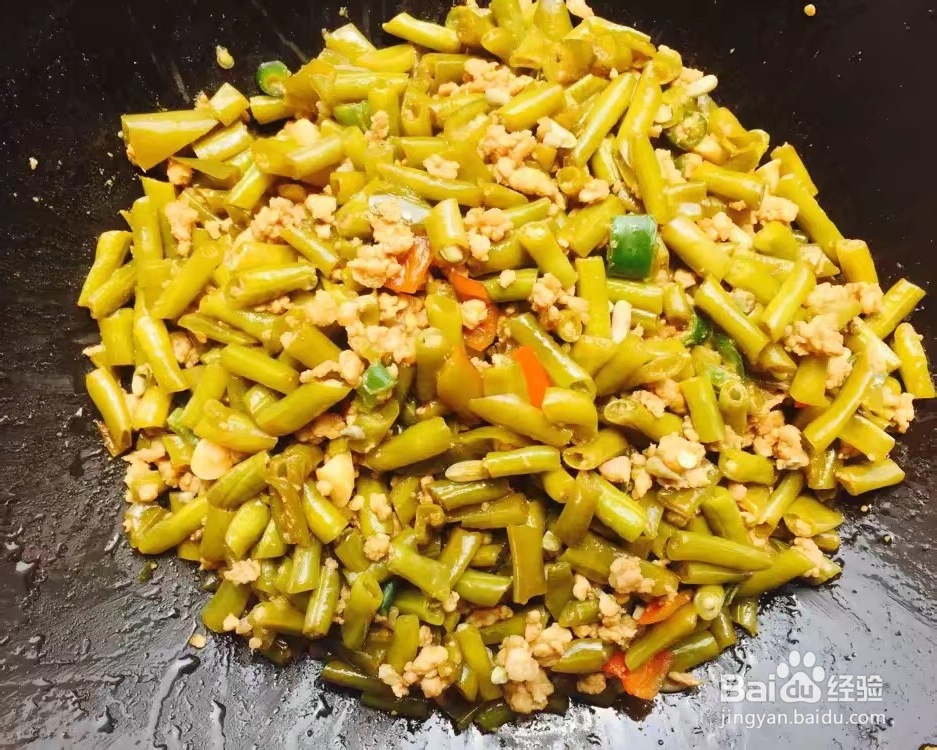 赞不绝口的酸豆角