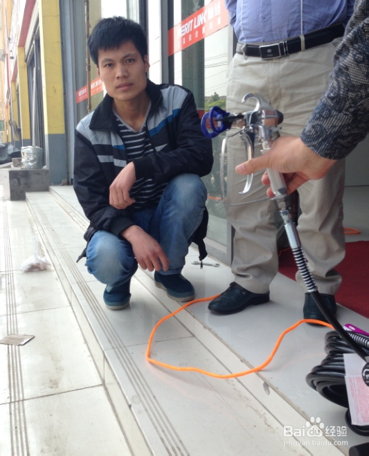 高压无气喷涂机(百克450款)标准安装使用教程