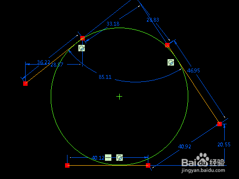 CREO教程：草绘（5）——圆形操作