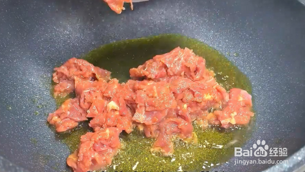 家常菜制作分享：香菜炒牛肉
