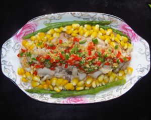 蒜蓉粉丝蒸鱼片