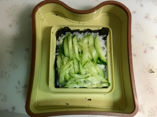米饭三明治#优思明恋恋冬日,我要稳稳的爱#
