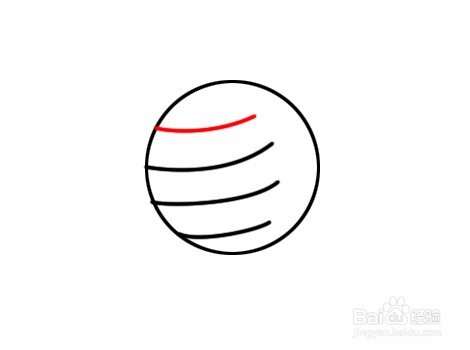 简笔画--排球怎么画