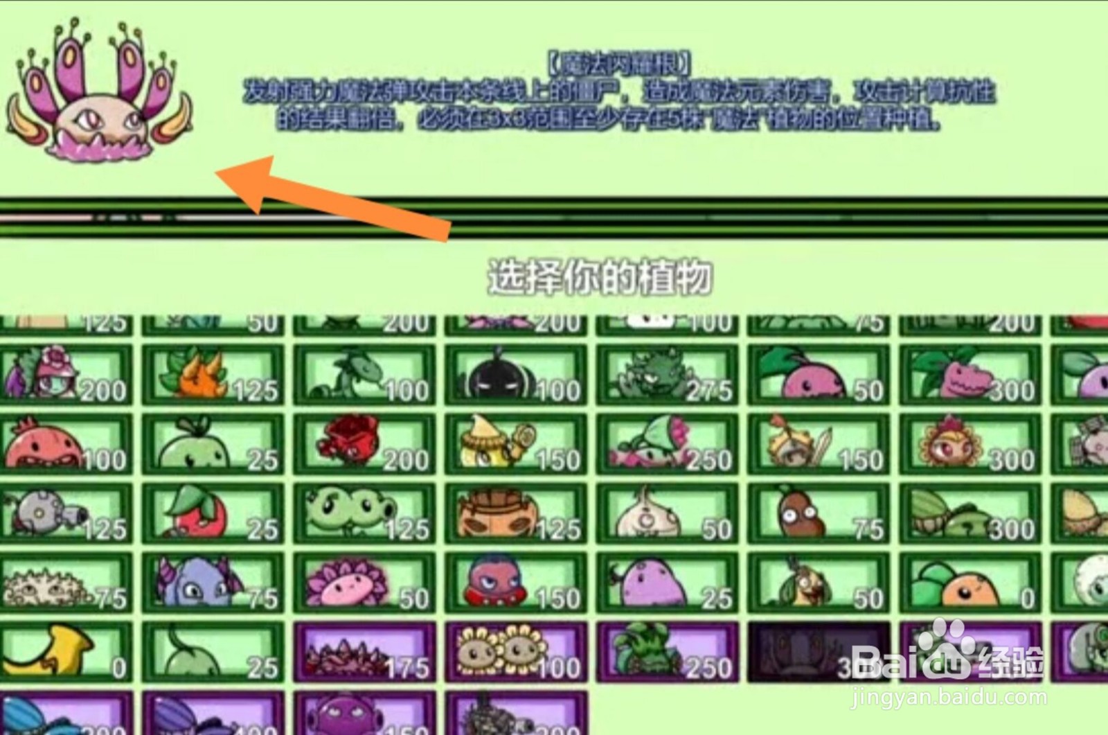植物大战僵尸魔法闪耀根怎么种