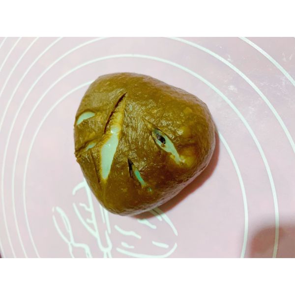 可可麻薯软欧面包